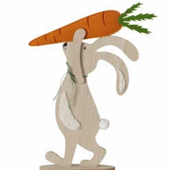 Figurine lièvre avec carotte KAMMERON