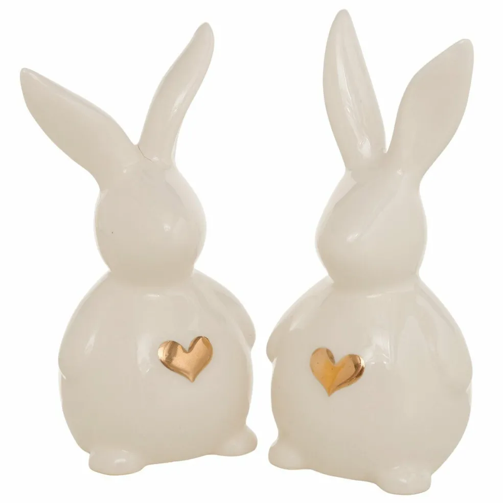 Figurine lièvre avec coeur JEPPE
