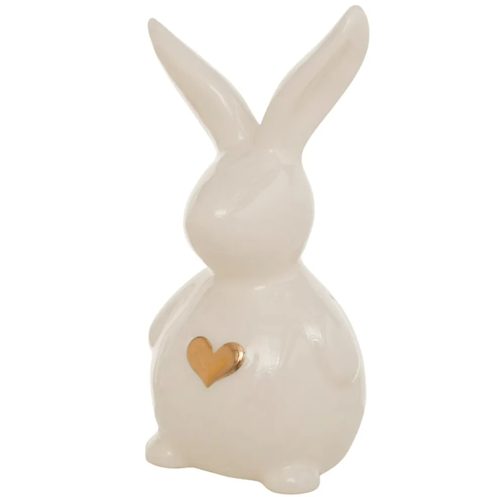 Figurine lièvre avec coeur JEPPE