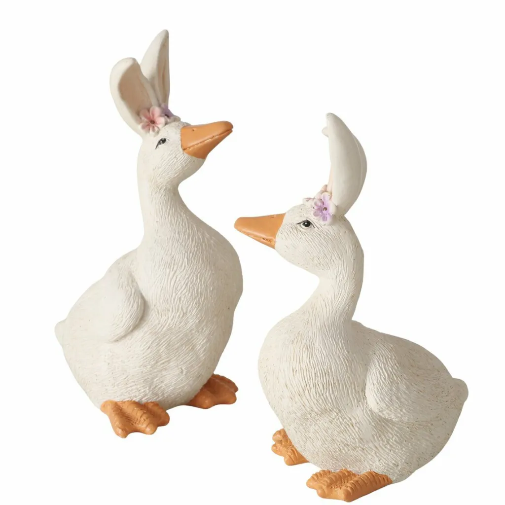 Boltze Figurines Décoratives|Pâques<Figurine oie avec oreilles de lapin HIPSY
