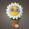 Fleur solaire avec yeux qui bougent SOLAR