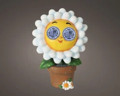 Fleur solaire avec yeux qui bougent SOLAR