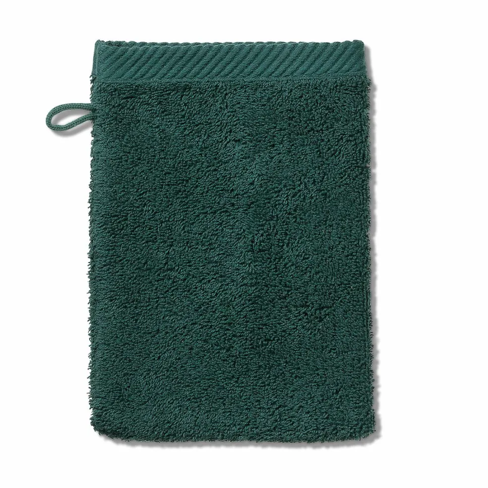 Gant de toilette vert alpin LADESSA
