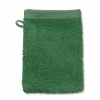 Gant de toilette vert feuille LADESSA