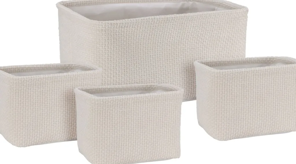 Koopman Corbeilles<Grand panier aspect peluche EH