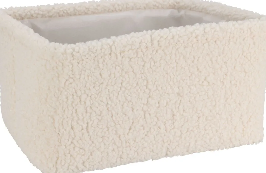 Koopman Corbeilles<Grand panier aspect peluche EH