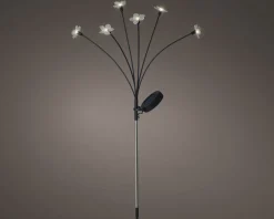Lampe solaire avec piquet fleurs SOLAR