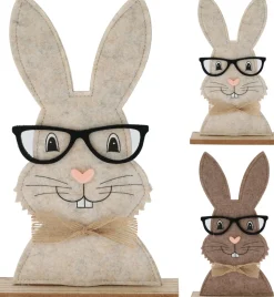 Koopman Figurines Décoratives|Pâques<Lapin avec lunettes EASTER