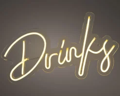 LED néon avec inscription Drinks NEON