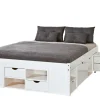 Enfant Inter Link Lits En Bois Massif|Lits Double<Lit avec chevet escamotable et rangements TILL