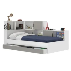 Enfant Gami Lits Simple|Lits Pour Enfants Et Adolescents<Lit avec rangement ERWAN