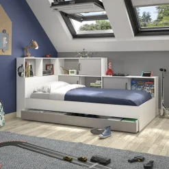 Enfant Gami Lits Simple|Lits Pour Enfants Et Adolescents<Lit avec rangement ERWAN