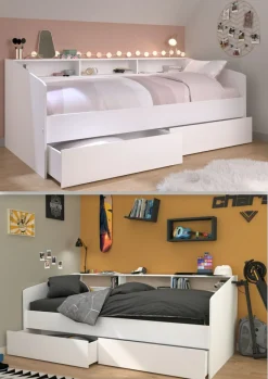 Enfant Parisot Lits Simple|Lits Pour Enfants Et Adolescents<Lit avec rangement HOUSTON