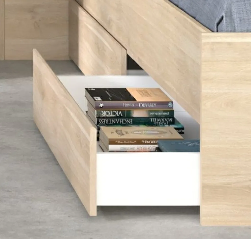 Enfant Parisot Lits Simple|Lits Pour Enfants Et Adolescents<Lit avec rangement MIAMI 1