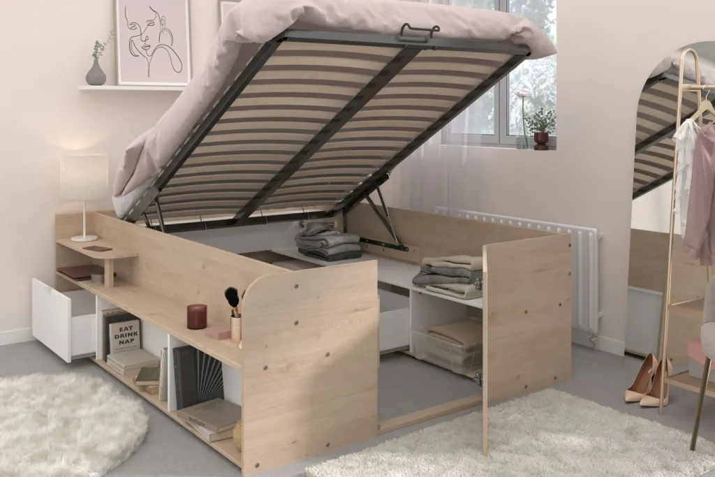 Enfant Parisot Lits Double|Lits Pour Enfants Et Adolescents<Lit avec rangement TRAVEL 2