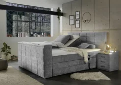 BRW Lits Double|Lits Boxspring<Lit boxspring DENVER 6