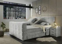 BRW Lits Double|Lits Boxspring<Lit boxspring DENVER 6