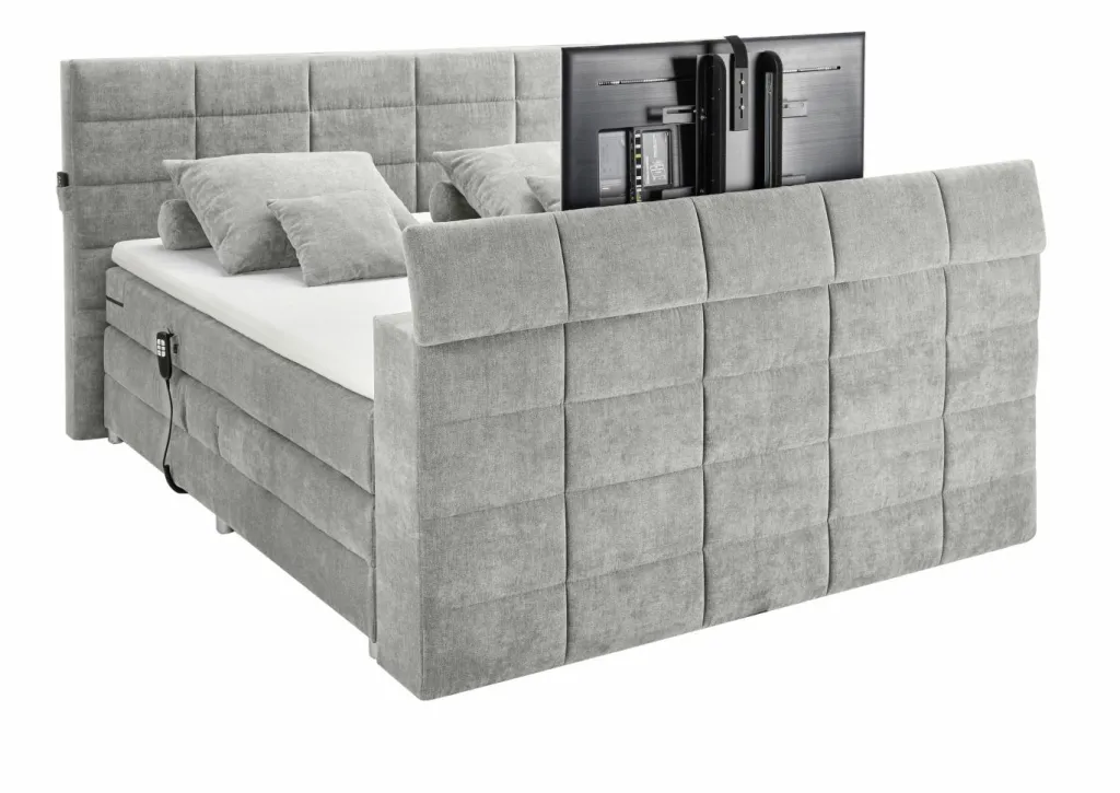 BRW Lits Double|Lits Boxspring<Lit boxspring DENVER 6