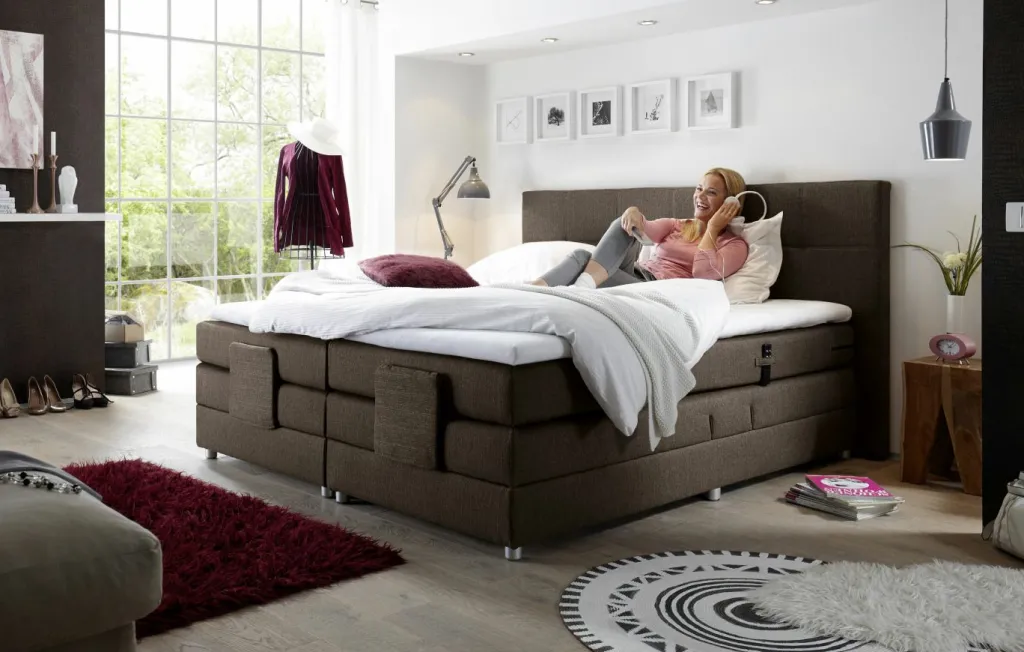 BRW Lits Boxspring|Lits Double<Lit boxspring MANOLO 2