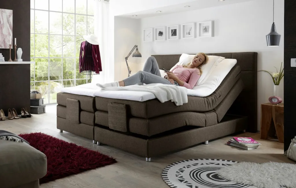 BRW Lits Boxspring|Lits Double<Lit boxspring MANOLO 2
