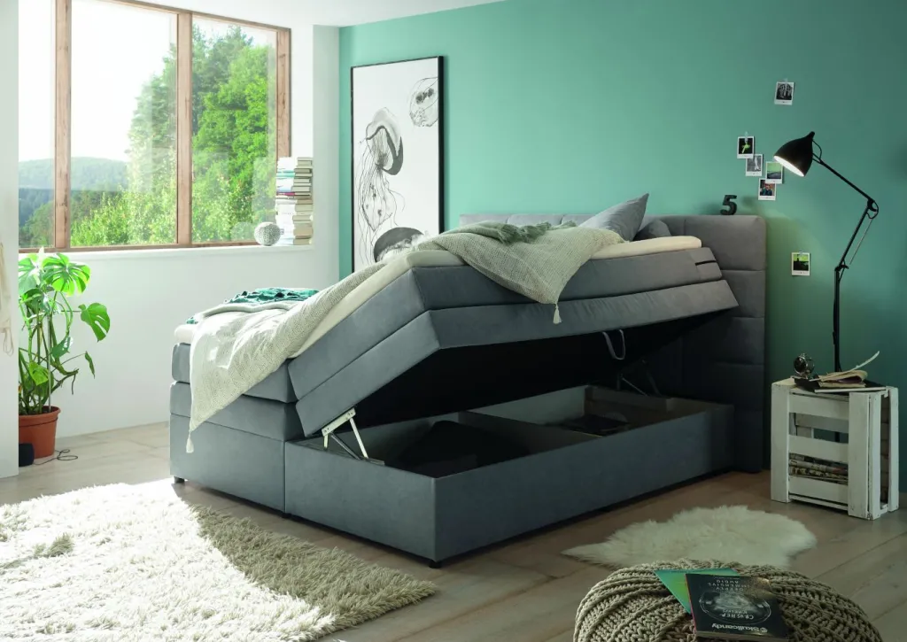 BRW Lits Boxspring|Lits Double<Lit boxspring TACOMA 3