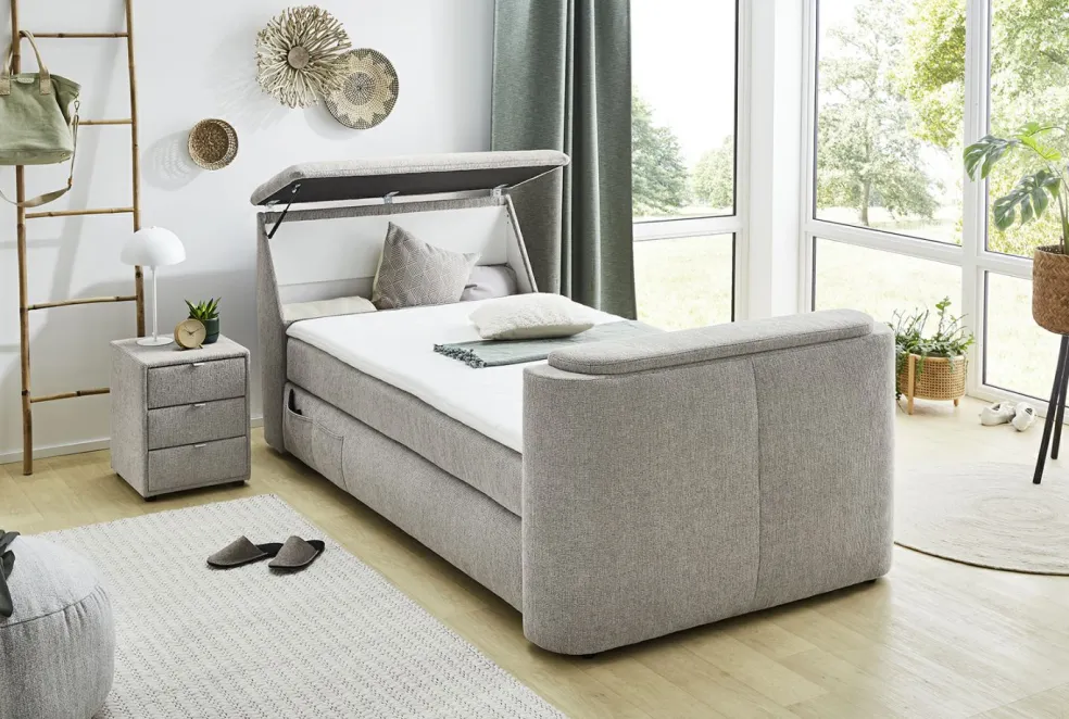 Lit boxspring CURVE