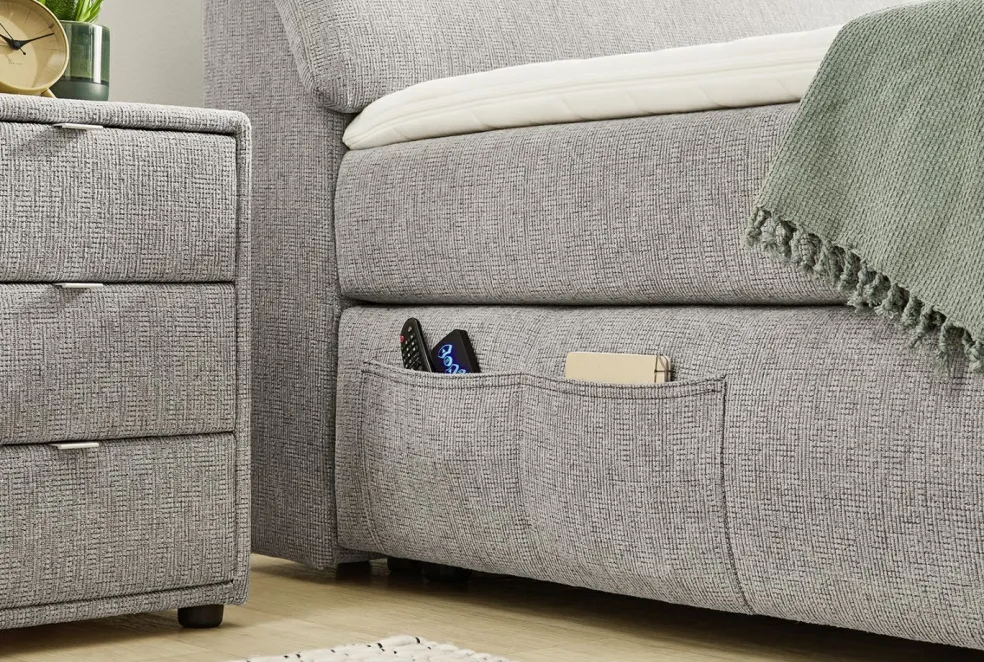 Lit boxspring CURVE