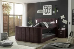 BRW Lits Boxspring|Lits Double<Lit boxspring DALLAS 6