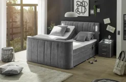 BRW Lits Boxspring|Lits Double<Lit boxspring DALLAS 6