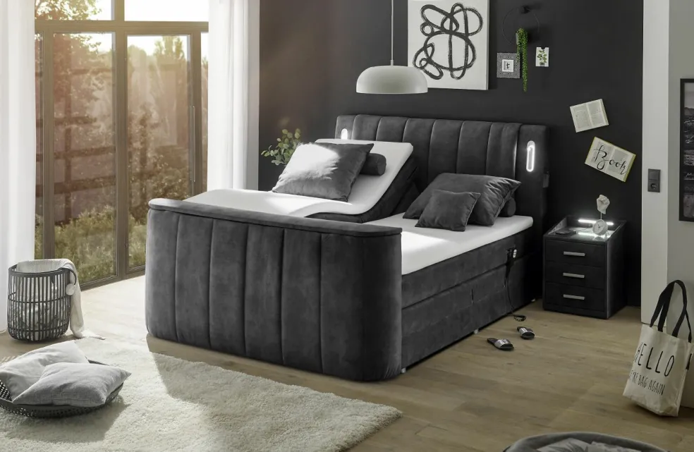 Lit boxspring DALLAS 6