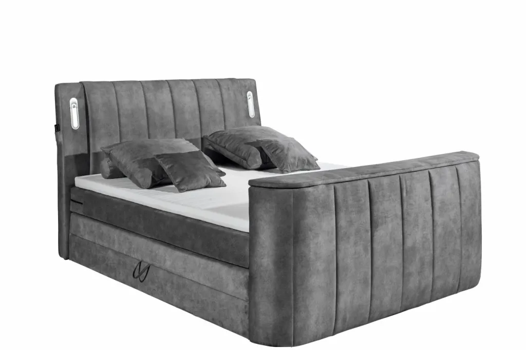 BRW Lits Boxspring|Lits Double<Lit boxspring DALLAS 6
