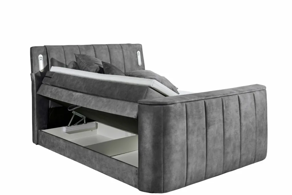 BRW Lits Boxspring|Lits Double<Lit boxspring DALLAS 6