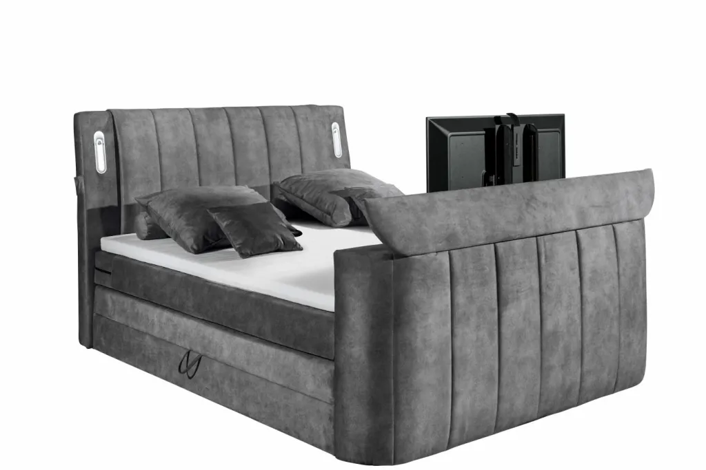 BRW Lits Boxspring|Lits Double<Lit boxspring DALLAS 6