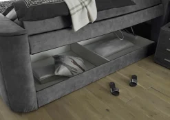 BRW Lits Boxspring|Lits Double<Lit boxspring DALLAS 6