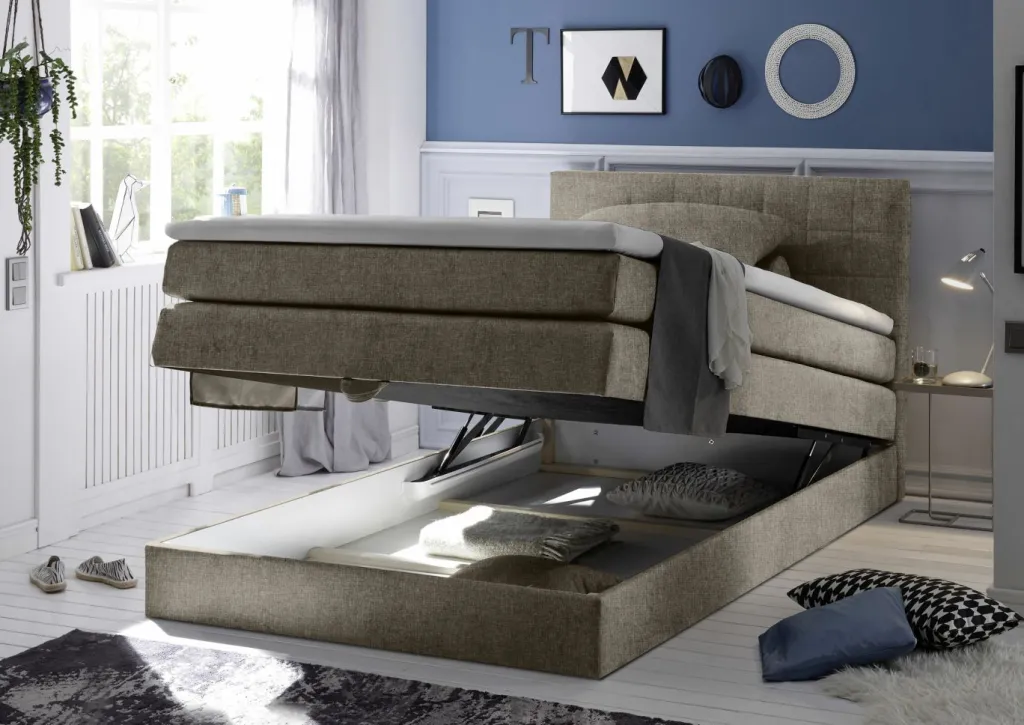 BRW Lits Simple|Lits Boxspring<Lit boxspring HAWAII 1