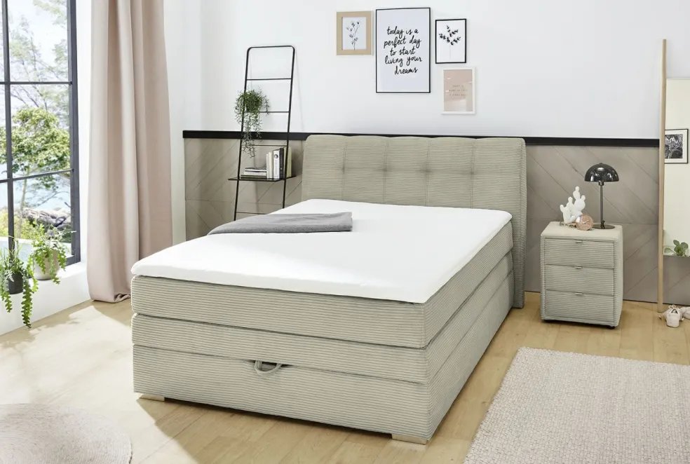 Lit boxspring VALLY