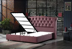 Seher-Bomis Lits Rembourrés|Lits Boxspring<Lit coffre PESARO