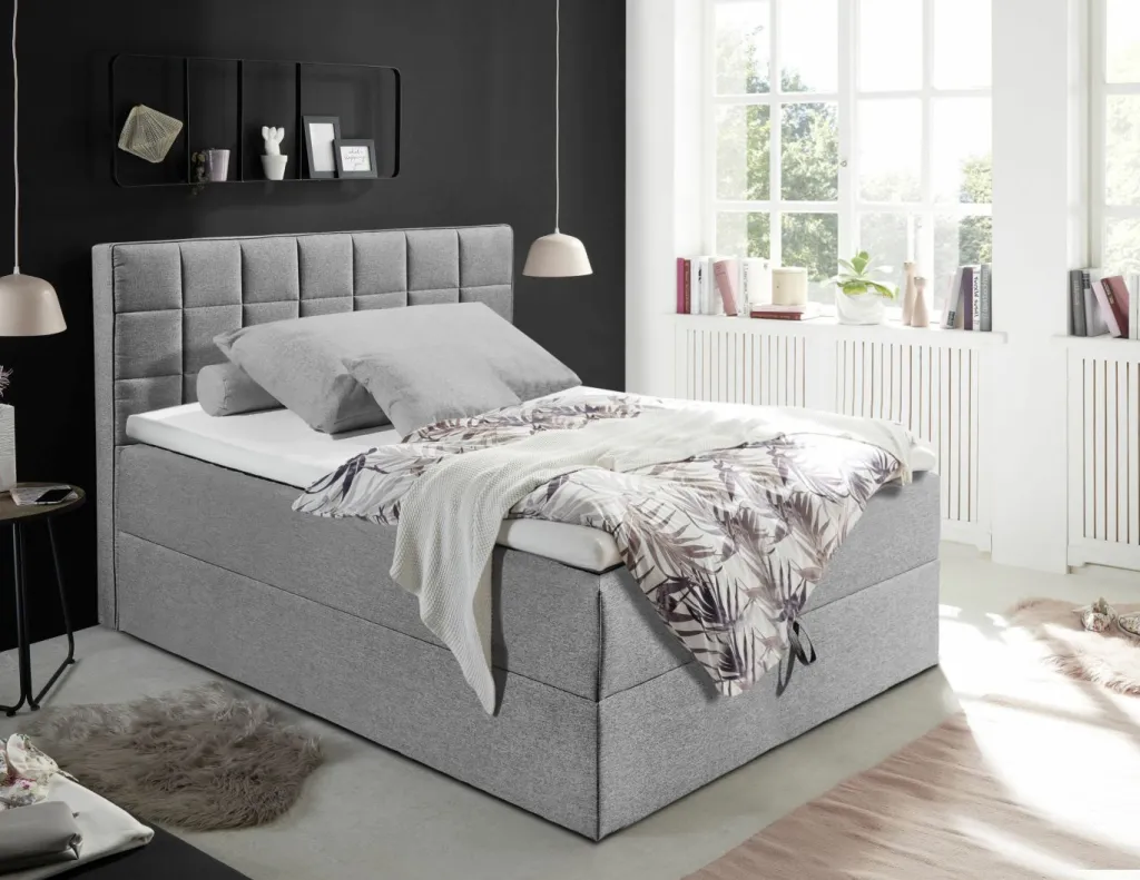 BRW Lits Rembourrés|Lits Boxspring<Lit coffre ALASKA 6