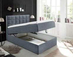 BRW Lits Simple|Lits Rembourrés<Lit coffre ALASKA 6