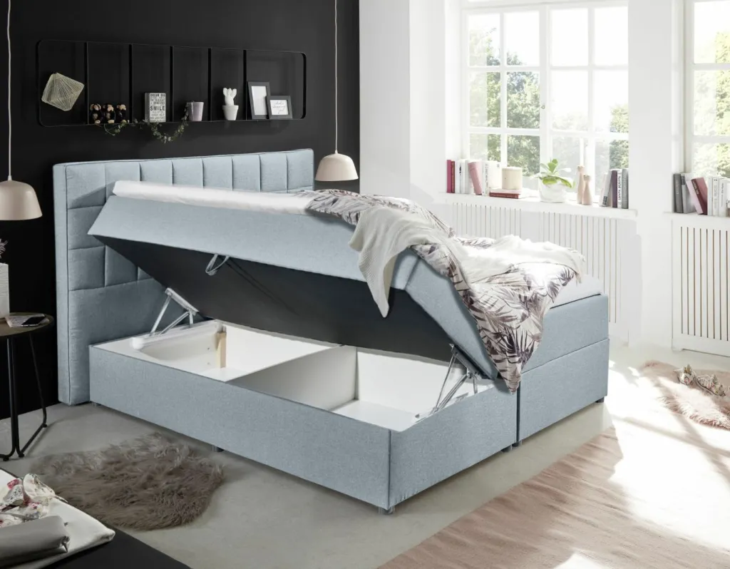 BRW Lits Rembourrés|Lits Boxspring<Lit coffre ALASKA 6