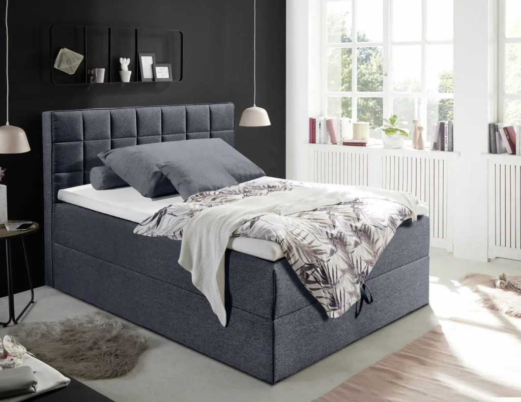 BRW Lits Rembourrés|Lits Boxspring<Lit coffre ALASKA 6