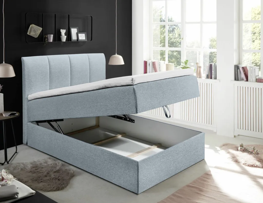 ED-Lifestyle Lits Simple|Lits Rembourrés<Lit coffre GRATIANA 2