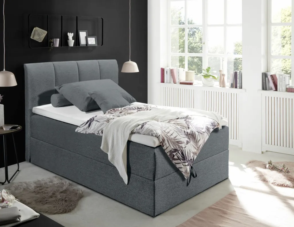 ED-Lifestyle Lits Simple|Lits Rembourrés<Lit coffre GRATIANA 2