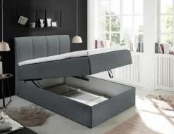 ED-Lifestyle Lits Simple|Lits Rembourrés<Lit coffre GRATIANA 2