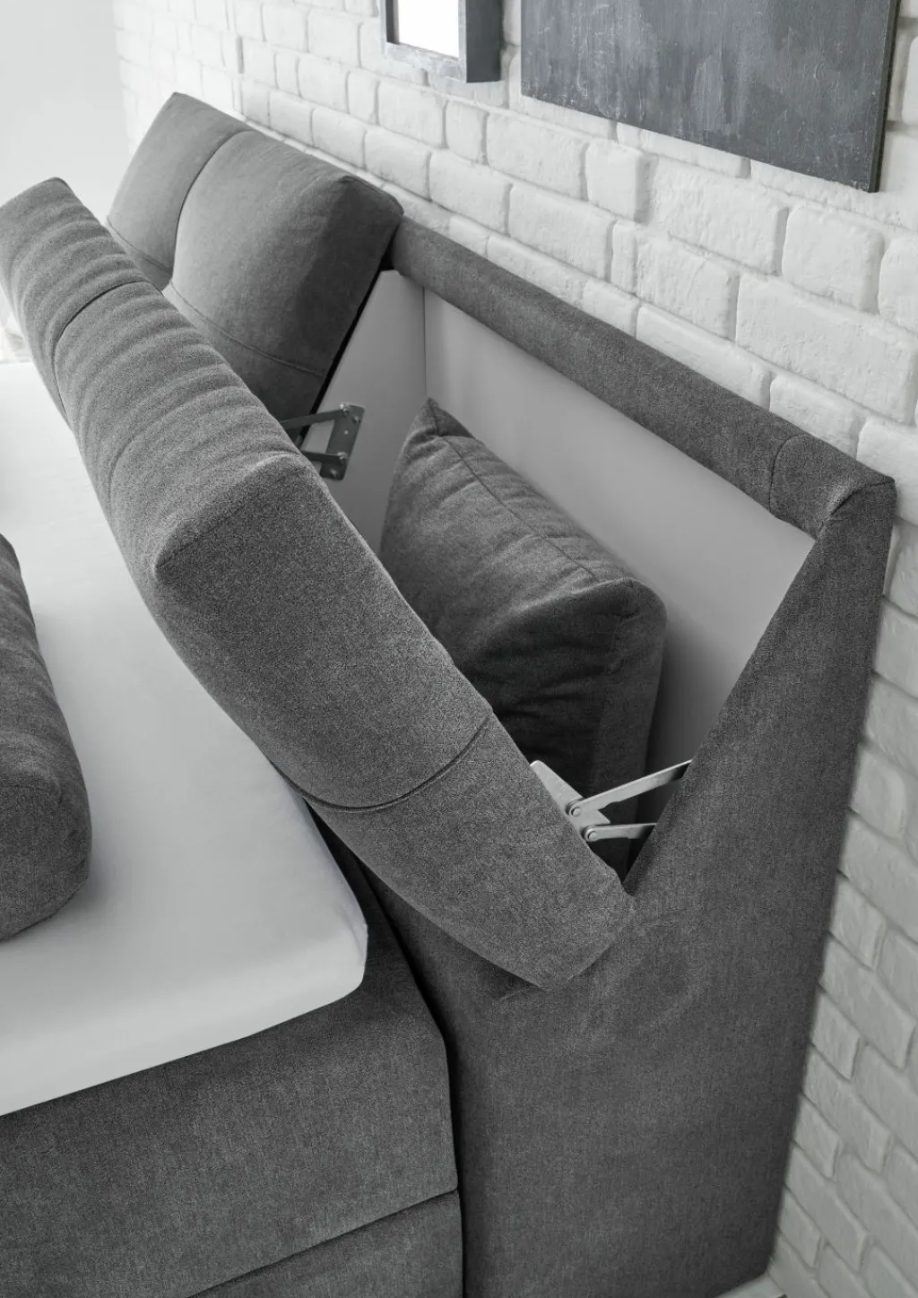 BRW Lits Rembourrés|Lits Boxspring<Lit coffre REDMOND 6