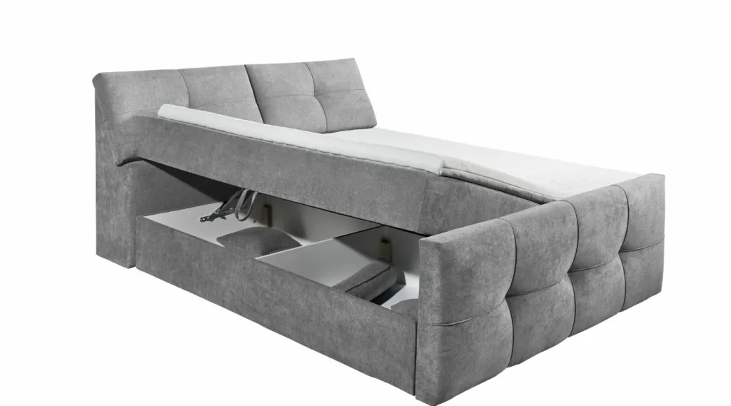 BRW Lits Rembourrés|Lits Boxspring<Lit coffre REDMOND 6