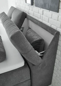 BRW Lits Rembourrés|Lits Boxspring<Lit coffre REDMOND 6