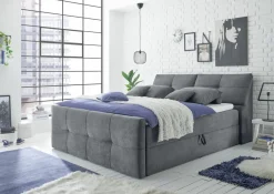 BRW Lits Rembourrés|Lits Boxspring<Lit coffre REDMOND 6