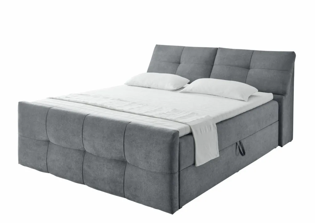 BRW Lits Rembourrés|Lits Boxspring<Lit coffre REDMOND 6