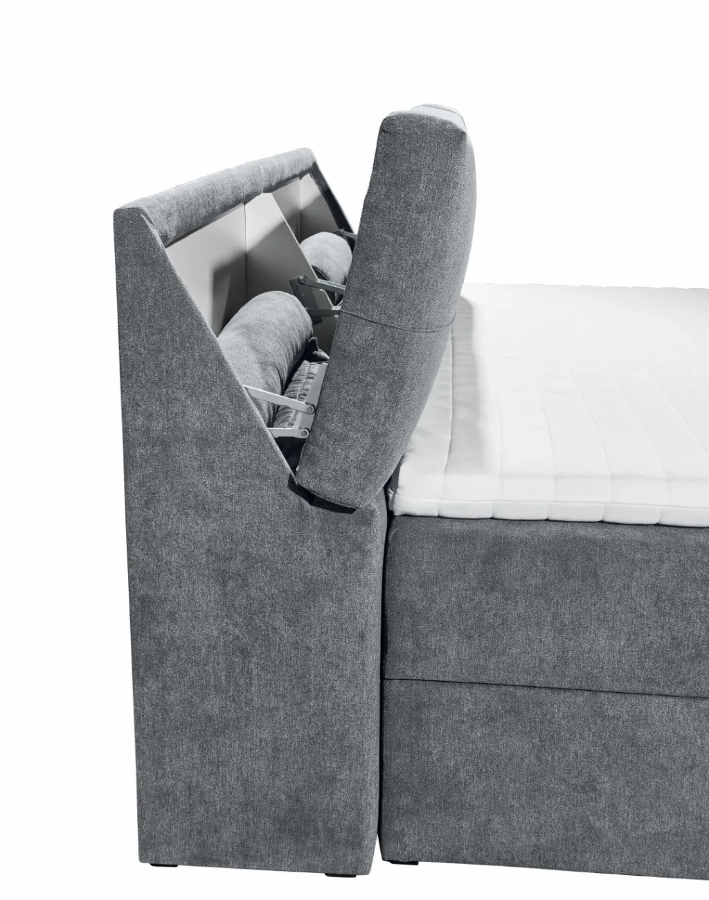 BRW Lits Rembourrés|Lits Boxspring<Lit coffre REDMOND 6